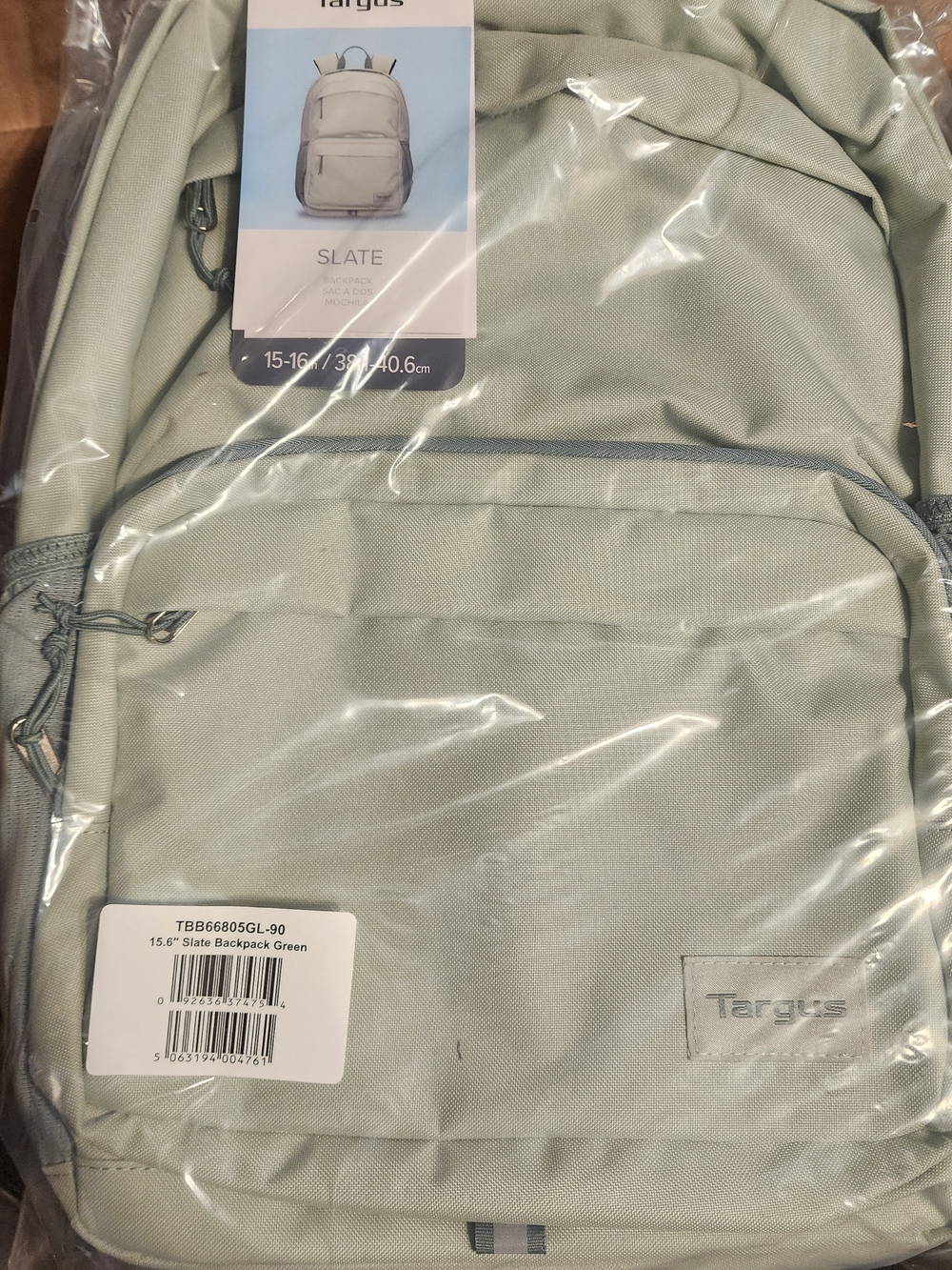 Targus Slate 15.6" Backpack - Sage Green